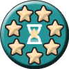 750 total d'heures de pratique achievement badge